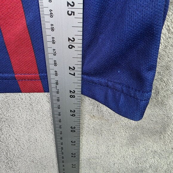 Mens FC BARCELONA 2018 2019 LEO MESSI #10 Football Soccer Shirt Jersey Size XL - Picture 9 of 10